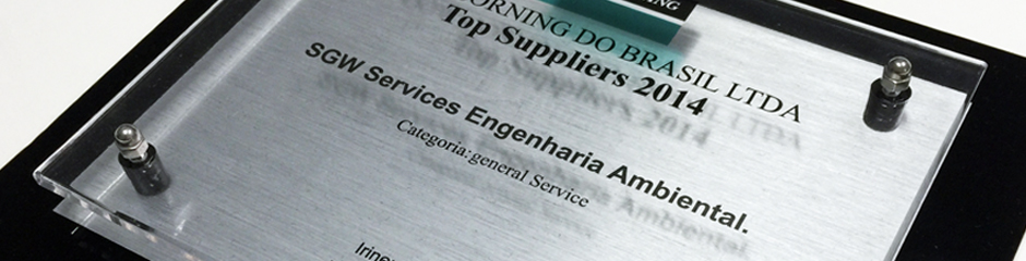 SGW Services recebe prêmio de Melhor Fornecedor do Ano da Dow Corning